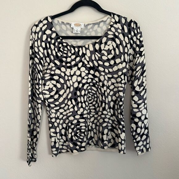 Talbots Silk Blouse Top - Picture 1 of 5